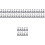 50 Pcs Double Hook Drying Racks Plastic Shoe Hangers 6