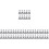 50 Pcs Double Hook Drying Racks Plastic Shoe Hangers 7