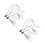 6000 Pcs Hang Tag String Snap Lock Pin Loop Fastener For Clothing Shoes 9