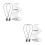 6000 Pcs Hang Tag String Snap Lock Pin Loop Fastener For Clothing Shoes 5