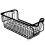 2Pcs Metal Wire Storage Basket With Handles For Bathroom And Snacks 1