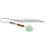 5Pcs Crystal Pendant Plume Reading Bookmark Decorative Set 2