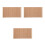 3Pcs Bamboo Woven Heat Resistant Placemat For Table Decor 4