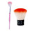 1 Pack 2 Pcs Portable Manicure Cleaning Brush Mushroom 11