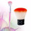 1 Pack 2 Pcs Portable Manicure Cleaning Brush Mushroom 8