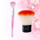 1 Pack 2 Pcs Portable Manicure Cleaning Brush Mushroom 5