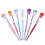 1 Pack 2 Pcs Portable Manicure Cleaning Brush Mushroom 9