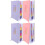4 Pcs Portable Academic Planner Multi-Function Notebook 7