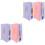 4 Pcs Portable Academic Planner Multi-Function Notebook 5