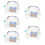 5Pcs Decorative Kitten Collar Wear-Resistant Cat Bow Tie Accessory 11
