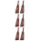 6 Pcs Wood Spatula With 24-Hole Filter For Non-Stick Cookware 10