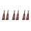 6 Pcs Wood Spatula With 24-Hole Filter For Non-Stick Cookware 8