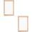 2 Sets Paper Making Wood Mold DIY Frame With Screen 8