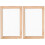 2 Sets Paper Making Wood Mold DIY Frame With Screen 4