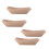 150 Pcs Take Out Containers Kraft Paper Lunch Salad Box 10
