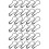 2000 Pcs Cucurbit Shape Safety Clothes For Fashion (Black) 5
