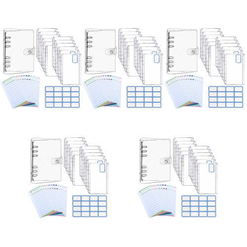5 Sets Portable Budget Sheets Daily Planning Supply 2