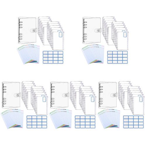 5 Sets Portable Budget Sheets Daily Planning Supply 1