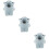 3Pcs Cartoon Nail Brush Holder Makeup Brush Storage Organizer 11