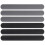18 Pcs Silicone Wrapping Paper Organizer Bands With Metal Strips 1