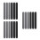 18 Pcs Silicone Wrapping Paper Organizer Bands With Metal Strips 6