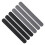 18 Pcs Silicone Wrapping Paper Organizer Bands With Metal Strips 3