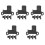 20 Pcs Bike Pump Storage Rack And Fixing Holder Clip 5