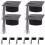 40 Pcs Mini Graduation Cap Goblet Cover For Doctoral Hats Wine Cup 1