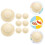 16 Pcs Diy Straw Hat Crafts Unfinished Blank For Graffiti Decor 11