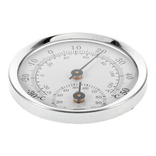 Thermometer Hygrometer Weißer Kunststoff Überwachung