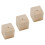 3Stk Dekoböden Holzdeko Mit Nägel (Holzfarben) 10