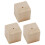 3Stk Dekoböden Holzdeko Mit Nägel (Holzfarben) 1