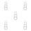 5Pcs Stainless Steel Spaghetti Measuring Tool With 4 Holes 7