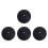 4Pcs Universal Elastic Training Ball Compact Reaction Sphere Yellow Dot 4