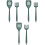 3 Sets Non-Stick Silicone Multi-Function Cooking Spatula 5