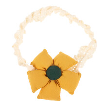 5Pcs Baby Girl Headbands Sunflower Daisy Wreath Elastic Hair Band