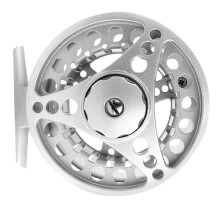 aluminiumlegierte fliegenfischrolle 85 mm silber rechtslauf