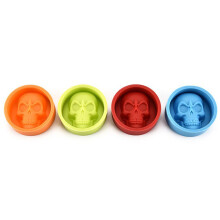 Food Grade Silicone Mini Baking Molds With Skull Pattern