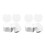 1800 Pcs Thick Disposable Makeup Remover Pads For Face Cleaning 6
