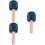 3Pcs Multifunctional Small Plastic Pet Food Spoon And Mini Spatula 9