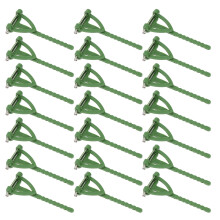 1Set Green Plastic DIY Triangle Brooch T-Shape Safety Pin for Wedding