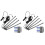 2Pcs Interior Strip Light With Remote Multicolor 4