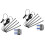 2Pcs Interior Strip Light With Remote Multicolor 6