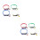 8 Pcs Colorful Summer Fruit Cat Collar For Small Kitten 6