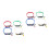 8 Pcs Colorful Summer Fruit Cat Collar For Small Kitten 5