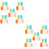 50 Pcs A6 Divider Set Colored Binders Index Cards Notepad School Stationery 6
