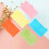 50 Pcs A6 Divider Set Colored Binders Index Cards Notepad School Stationery 10