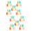 50 Pcs A6 Divider Set Colored Binders Index Cards Notepad School Stationery 7