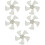5Pcs Standing Fan 5 Leaves Thicken Electric Fan Leaf 9