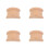 4Pcs Wooden Baluster Spindle Stair Decoration Replacement 6